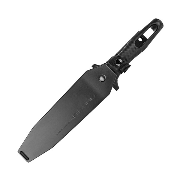 Nisaku Knife, Steel, Half Serrated, 7.5" Blade - NJP830