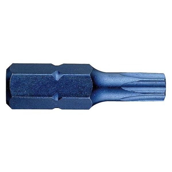 Westward Torsion Bit, SAE, 1/4", Hex, T25, 1", PK5 - 40L596