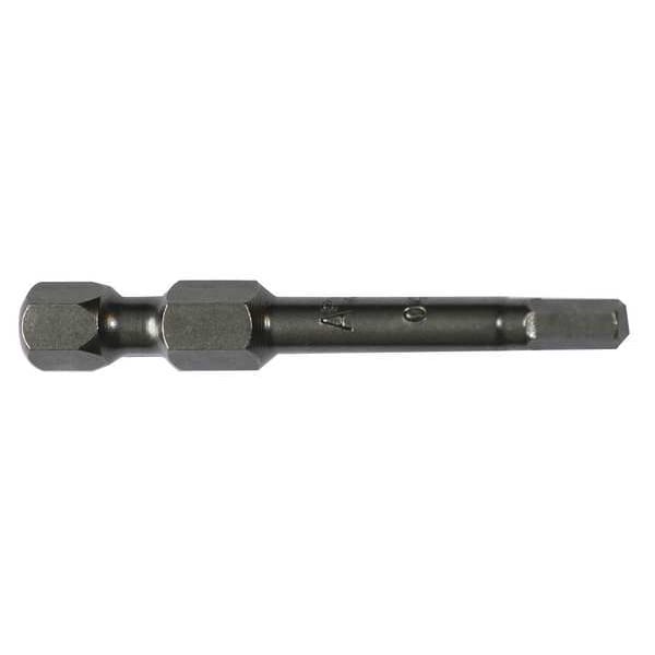 Apex Tool Group Power Bit, SAE, 1/4", Hex Power Drive, PK5 - AM-04-A-5PK