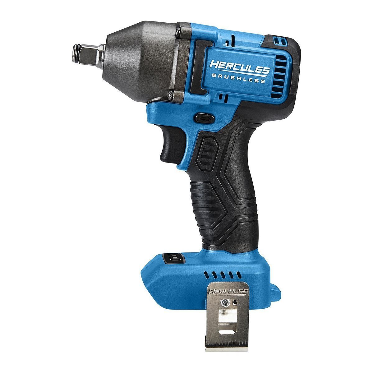 Hércules 20V Llave de Impacto Inalámbrica Brushless de 1/2 pulgadas Compacta de 3 Velocidades, Azul - Únicamente Herramienta - 57563