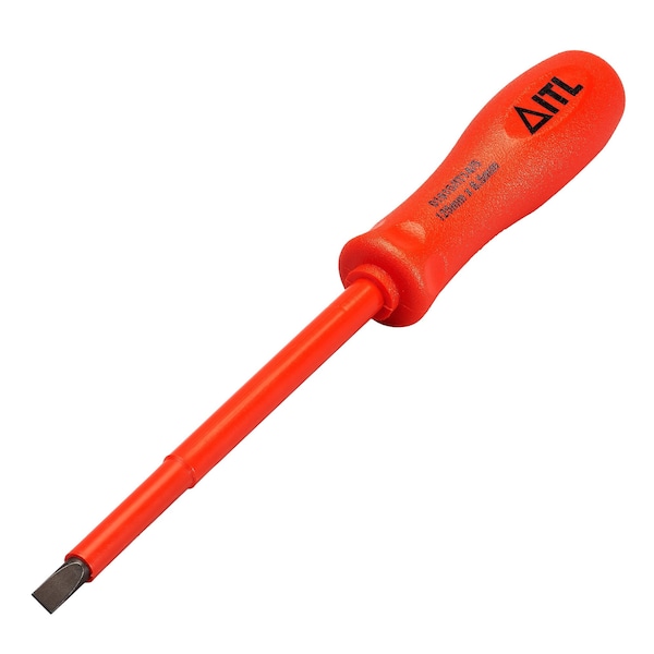 Itl 1000v Insulated Slotted Screwdriver 5 x 1/4 x 3/64 - 01915