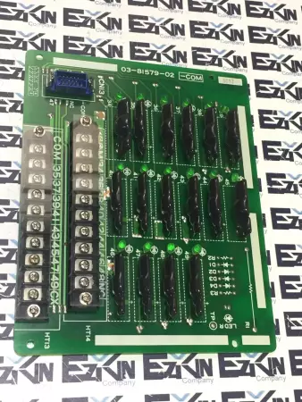 Scheda Di Comunicazione Mazak 03-81581-02-COM (#2062) - Usata Ma In Buono Stato, Ricambio Originale Per Macchinari CNC
