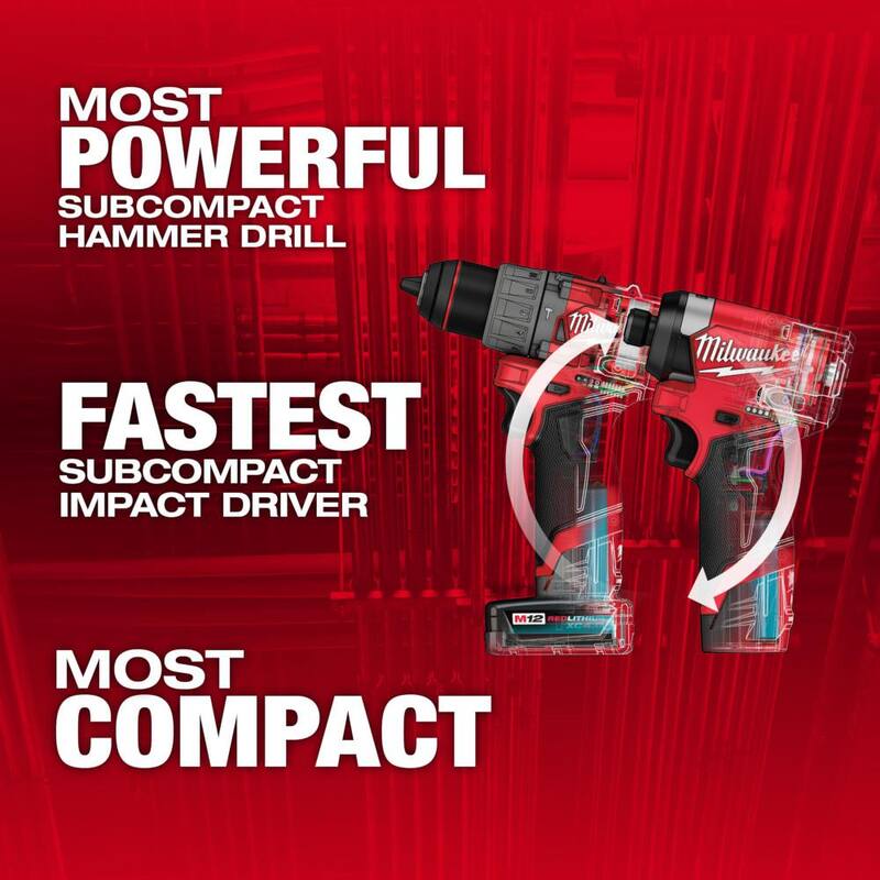 Sierra de calar inalámbrica de 12 voltios Milwaukee M12 Fuel de iones de litio con kit combo de 2 herramientas M12 - 2545-20-3497-22