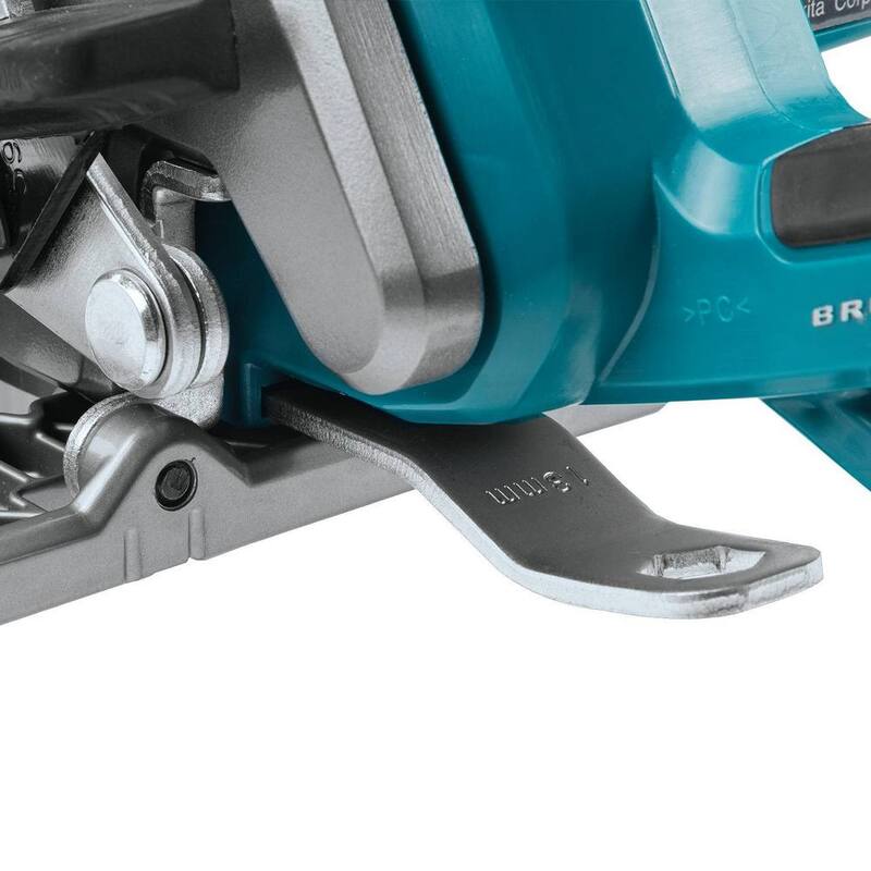 Sierra circular inalámbrica sin escobillas de 7-1/4 pulgadas con mango trasero Makita 40V Max XGT (solo herramienta) - GSR01Z