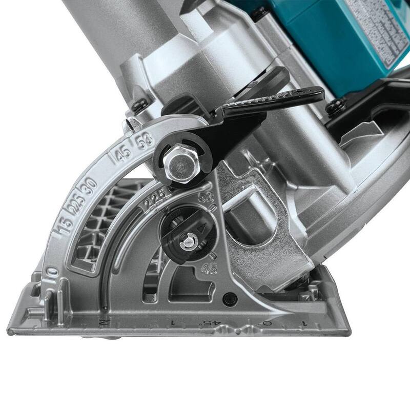 Sierra circular inalámbrica sin escobillas de 7-1/4 pulgadas con mango trasero Makita 40V Max XGT (solo herramienta) - GSR01Z