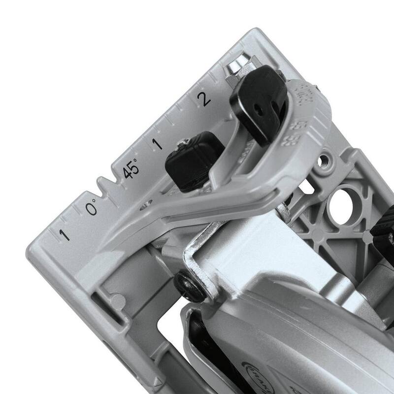 Sierra circular inalámbrica sin escobillas de 36V Makita 18V X2 LXT de 7-1/4 pulgadas con mango trasero, con batería de bonificación de 5.0Ah (paquete de 2) - XSR01PTBL1850B2.