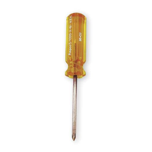 Ampco Safety Tools Nonsparking Phillips Screwdriver #1 Round - S-1099A