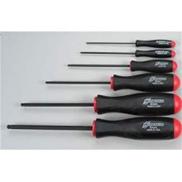 Bondhus. 6pc Set BallDrv ScwDrs 155M - BND10686