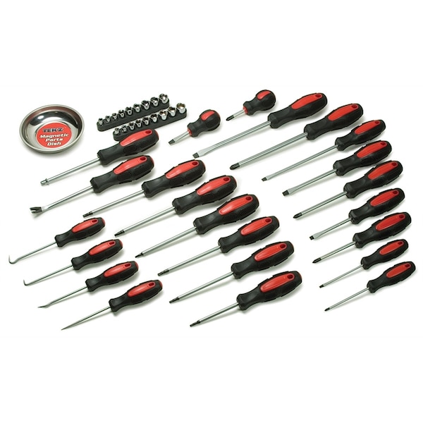 Titan Screwdriver Set, w/Mini Parts Tray, 42pcs. - 17242
