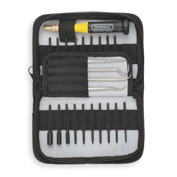 General Tools Single Ended Bit 6 3/4 in, , Num. of pieces:28 - 63528