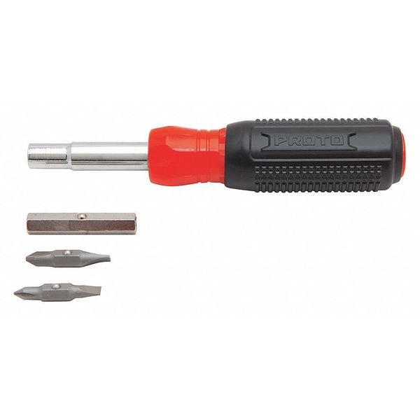 Proto Phillips, Robertson Square Recess, Slotted, Torx(R) Bit 7 1/4 in, Drive Size: 1/4 in - J93111