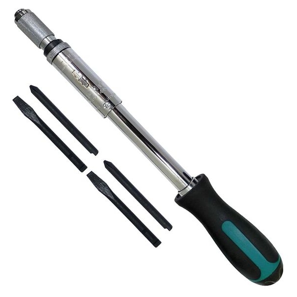 Westward Phillips, Slotted Bit 12 in, Drive Size: 1/4 in , Num. of pieces:5 - 11Z422