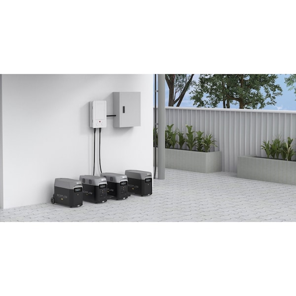 Ecoflow Portable Generator, 3,600 W Rated, 7,200 W Surge - DELTAPro-DELTAProEB-400W2-US