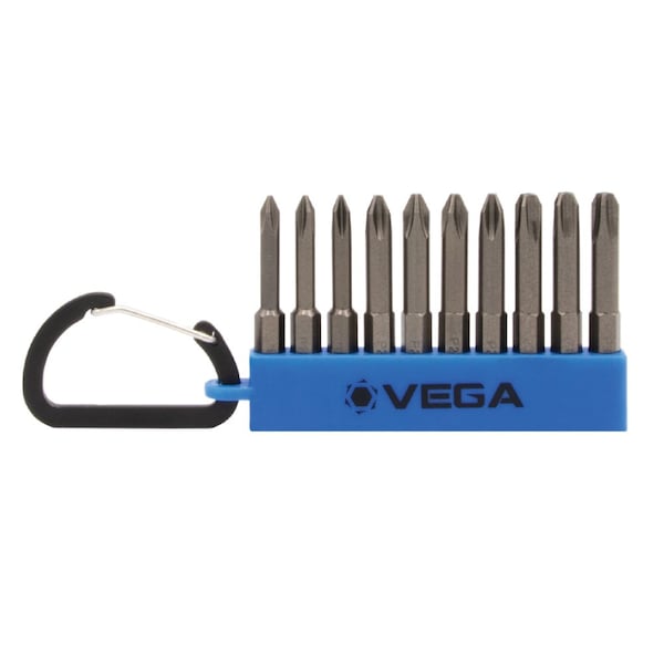 Vega Phillips Carabiner Set, 10 pc, 4 in Length, S2 Steel - 150PCS10