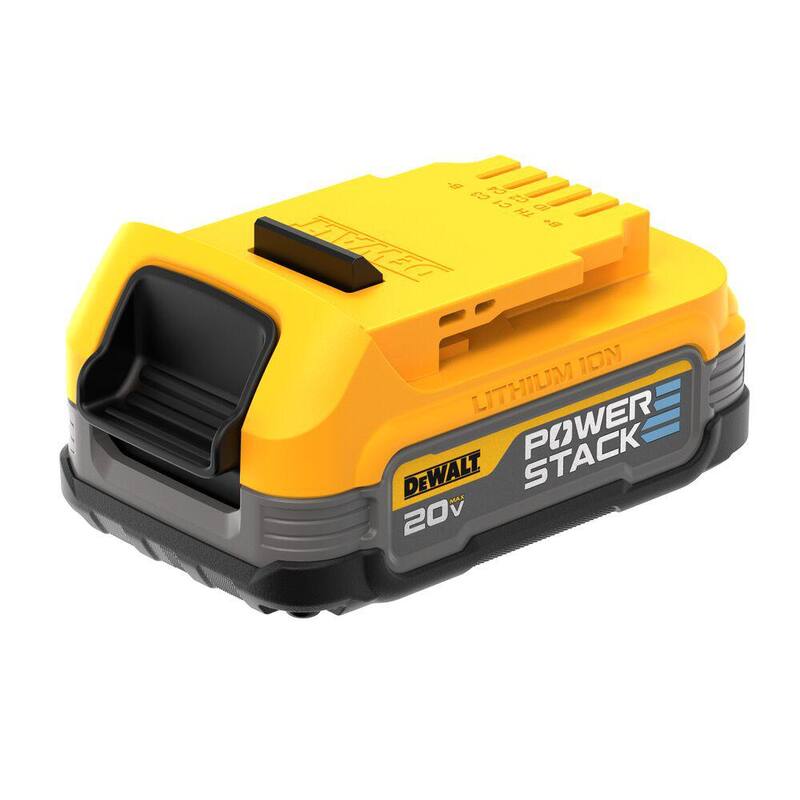 Sierra de vaivén inalámbrica sin escobillas DEWALT 20V MAX y kit de inicio de batería compacta 20V MAX POWERSTACK - DCS382BWP034C