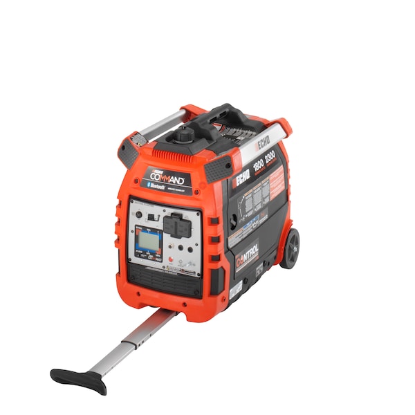Echo Portable and Inverter Generator, 1,800 W Rated, 2,300 W Surge, 15 A - EGI-2300