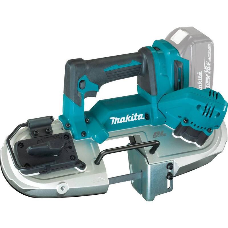 Sierra de cinta inalámbrica compacta sin escobillas de 18V LXT de ion de litio de Makita (solo herramienta) - XBP04Z.