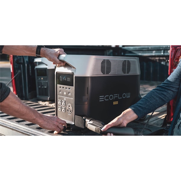 Ecoflow Pair of Two DELTA Pro Portable Home Batteries with Double Voltage - T2MR500-MR500PR-US