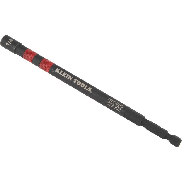 Klein Tools 1/4-Inch Hollow Magnetic Color-Coded Power Nut Driver - 14PNDHC