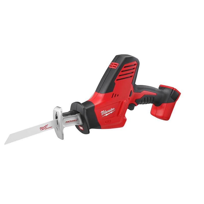 Sierra sable hackzall reciprocante sin cable Milwaukee M18 18V de iones de litio con kit de inicio M18 y (1) batería de 5.0 Ah y cargador - 2625-20-48-59-1850.