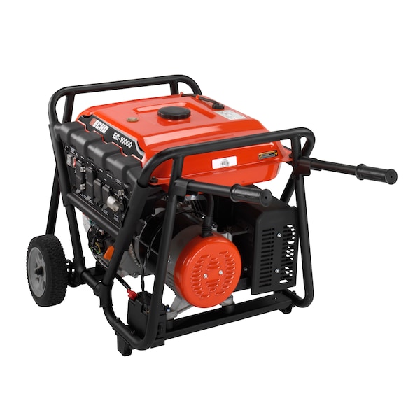 Echo Portable Generator, 7,500 W Rated, 10,000 W Surge, 33 A - EG-10000