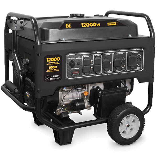 Be Pressure Supply Industrial Series Generator, 12000W - BE-12000ER