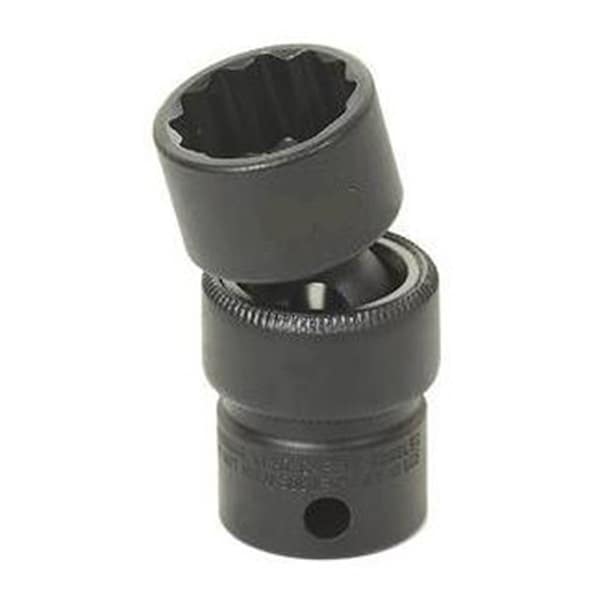 Grey Pneumatic SOC 14MM 3/8D IMP UNIV 12PT BLK - 1114UM