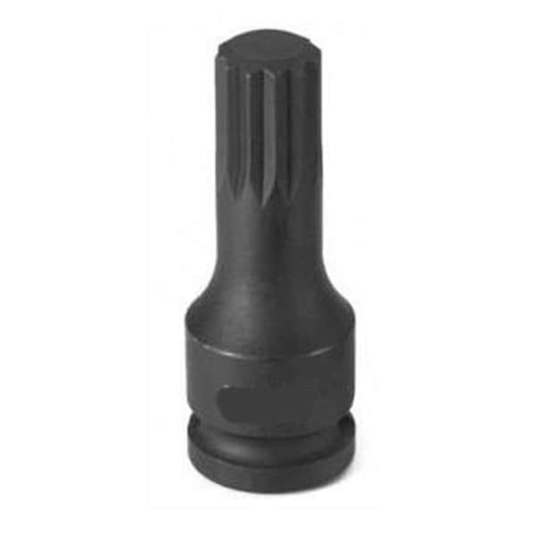 Grey Pneumatic SOC M16 3/8D IMP TRPLE SQ MALE BLK - 1116S