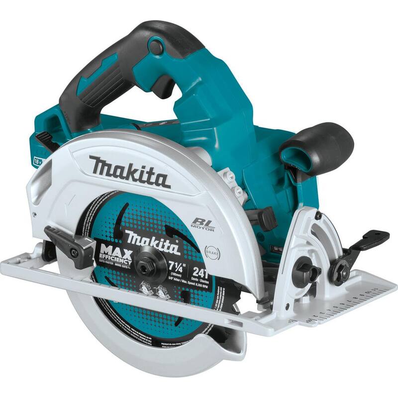 Sierra circular inalámbrica sin escobillas Makita 18V X2 LXT de ion de litio (36V) de 7-1/4 pulg. (Solo herramienta) - XSH06Z