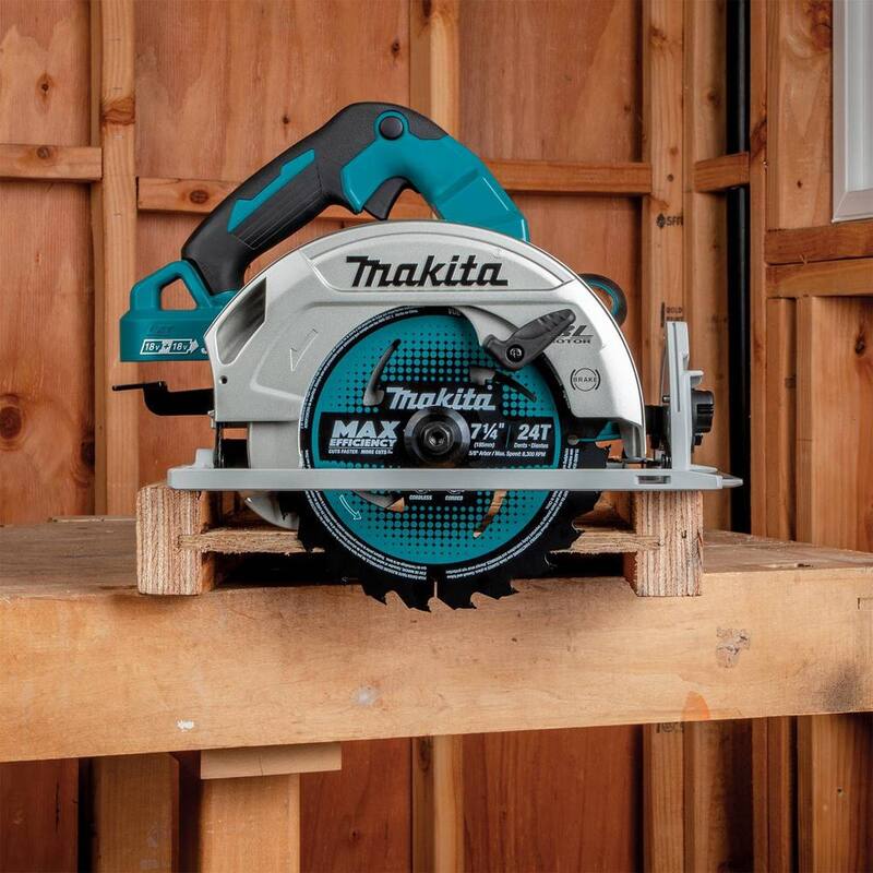 Sierra circular inalámbrica sin escobillas Makita 18V X2 LXT de ion de litio (36V) de 7-1/4 pulg. (Solo herramienta) - XSH06Z