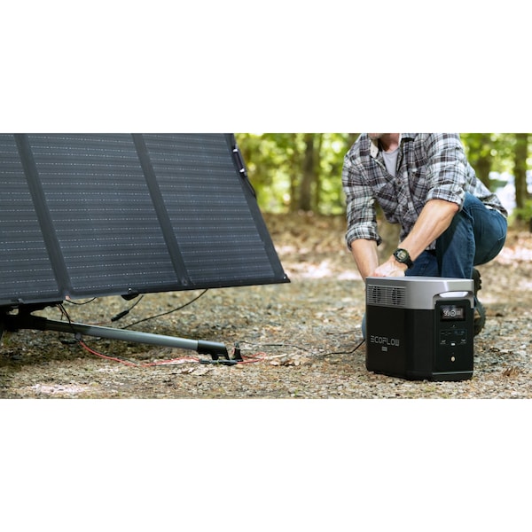 Ecoflow Portable Generator, 2,400 W Rated, 5,000 W Surge - DELTAMax2000-400W-US