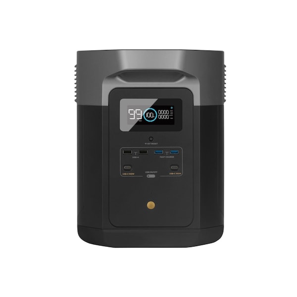 Ecoflow Portable Generator, 2,400 W Rated, 5,000 W Surge - DELTAMax2000-400W-US