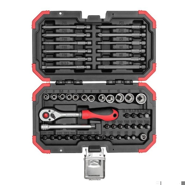 Gedore R33003051 Bit Set 1/4 51 Pieces Bmc - 3301350