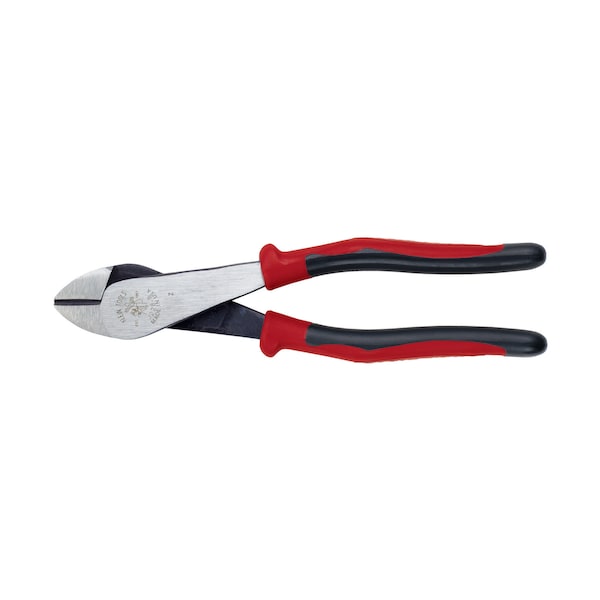 Klein Tools 8 1/8 in High Leverage Diagonal Cutting Plier Standard Cut Oval Nose Uninsulated - J228-8