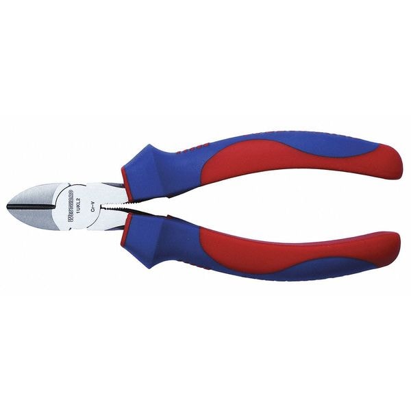 Westward 6 in Diagonal Cutting Plier Flush Cut Narrow Nose Uninsulated - 1UKL2
