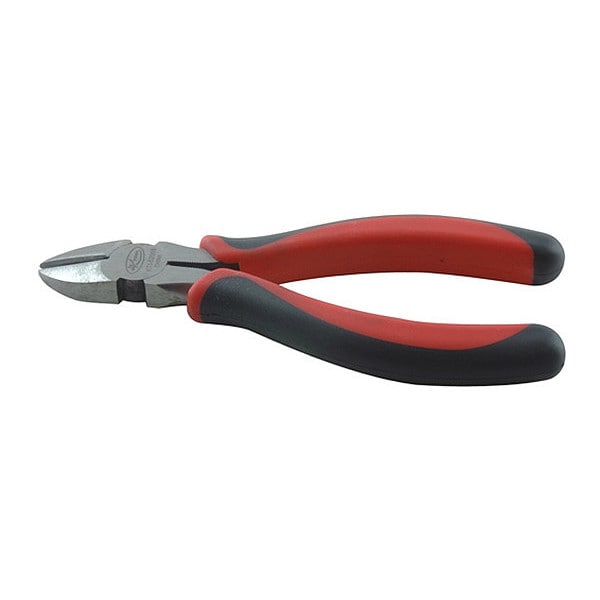 K-Tool International 6 1/2 in Diagonal Cutting Plier Flush Cut Oval Nose Uninsulated - KTI-52006