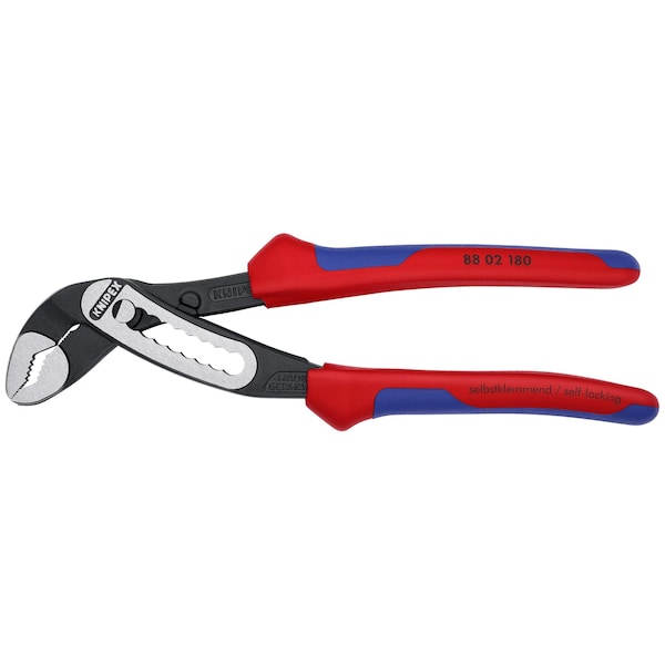 Knipex Water Pump Pliers, 7 1/4" Alligator Wate - 88 02 180