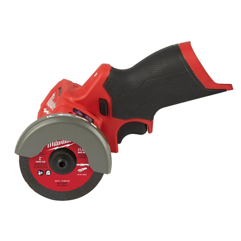 Sierra inalámbrica cortadora Milwaukee M12 FUEL 12V 3 in. Lithium-Ion Brushless con batería M12 2.0 Ah - 2522-20-48-11-2420