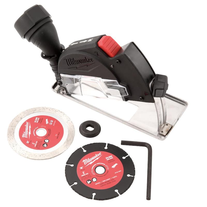 Sierra inalámbrica cortadora Milwaukee M12 FUEL 12V 3 in. Lithium-Ion Brushless con batería M12 2.0 Ah - 2522-20-48-11-2420