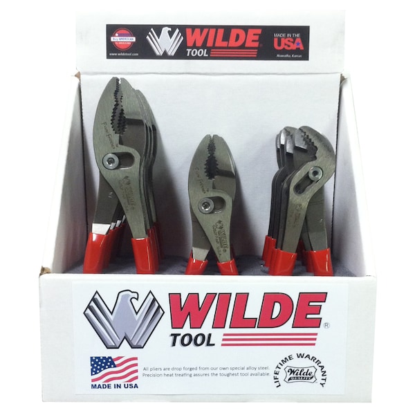 Wilde 12-PIECE FLUSH PLIERS DISPLAY-G251F, G262F & G263F-3 SKUs | 4 EA - DB71-3F/DB