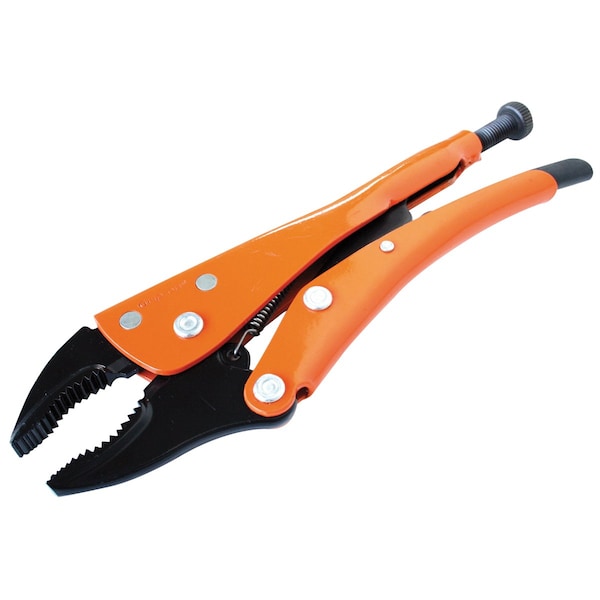 Anglo American Tools Grip-On 5" Curved Jaw Plier, Epoxy, GR11 - ANGGR11105
