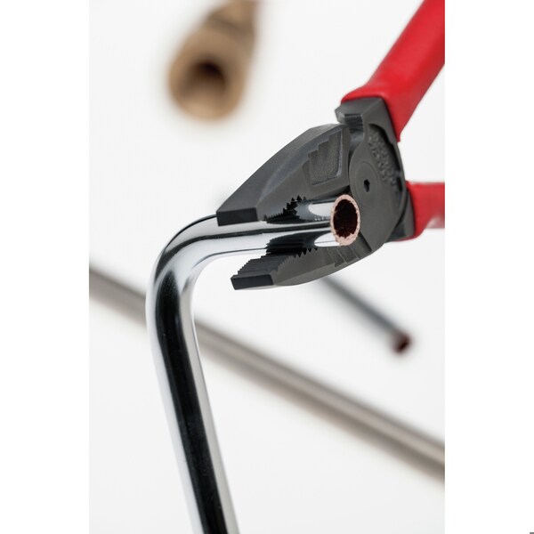 Nws Combination High Leverage Plier 7 in. with 62 Finish Black Dipped Handle - 109-62-180