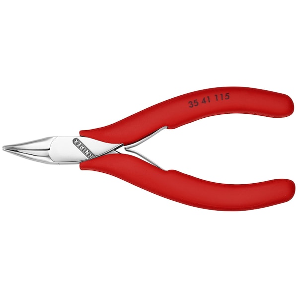 Knipex Gripping Electronic Pliers, 4 1/2", 45 deg - 35 41 115