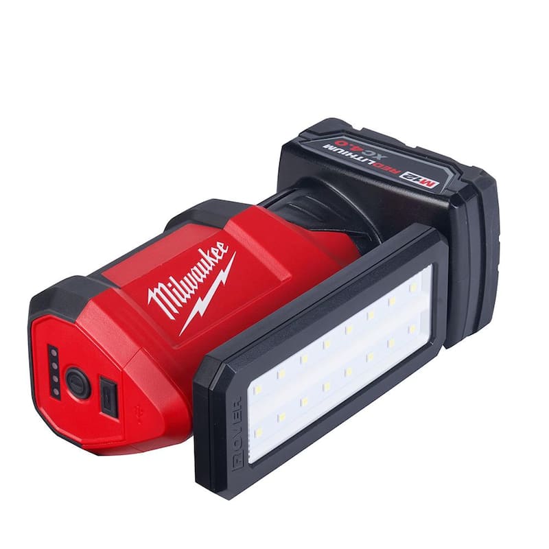 Sierra de corte inalámbrica Milwaukee M12 FUEL 12V 3 in. con batería de iones de litio sin escobillas y kit de luz de servicio M12 ROVER - 2522-21XC-2367-20