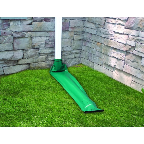 Frost King 0.1 in. H X 7.2 in. W X 144 in. L Green Plastic A Automatic Drain Away - DE300