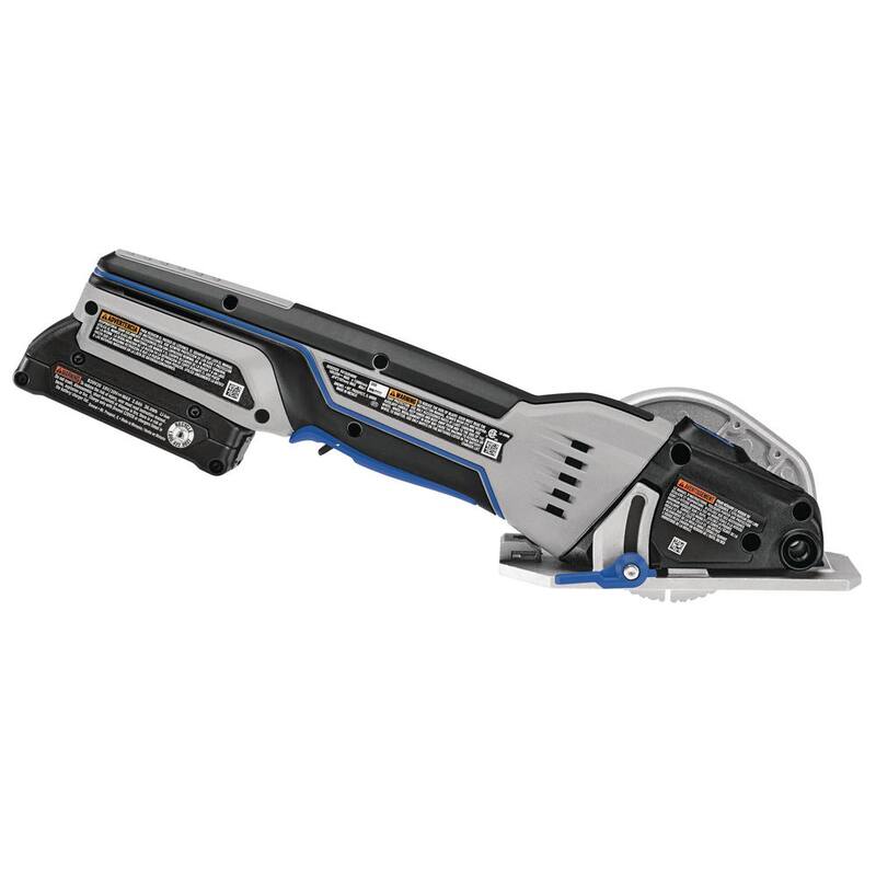 Dremel 20V Max Ultra-Saw Kit de sierra compacta inalámbrica (1 batería/cargador) - US20V-01
