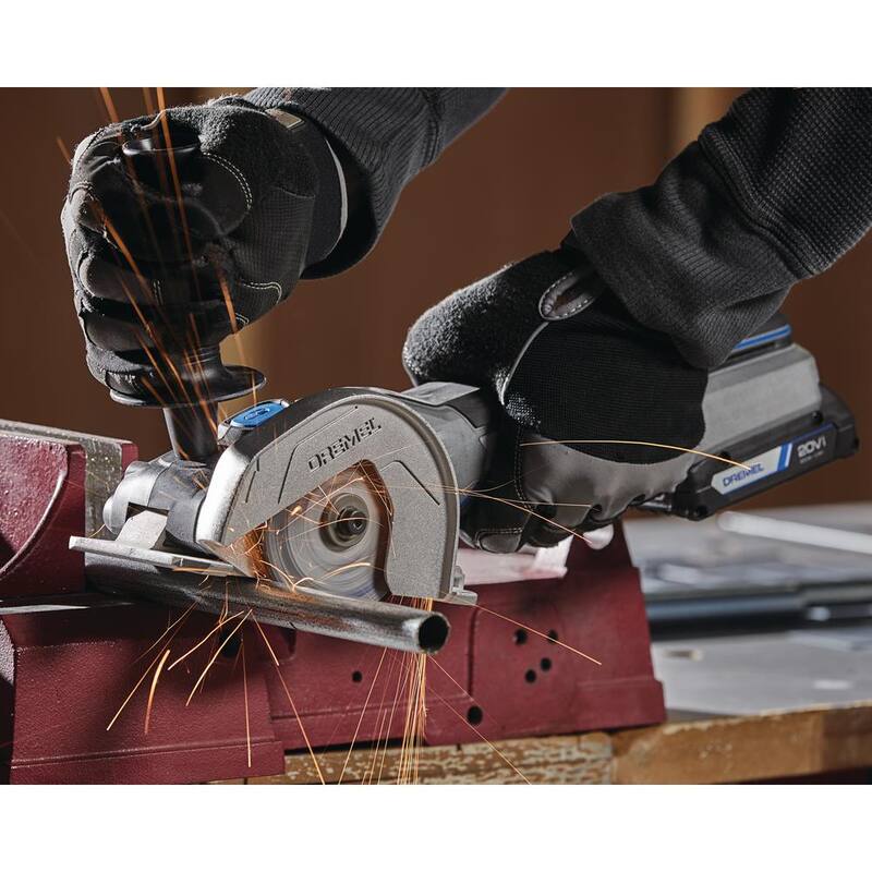 Dremel 20V Max Ultra-Saw Kit de sierra compacta inalámbrica (1 batería/cargador) - US20V-01