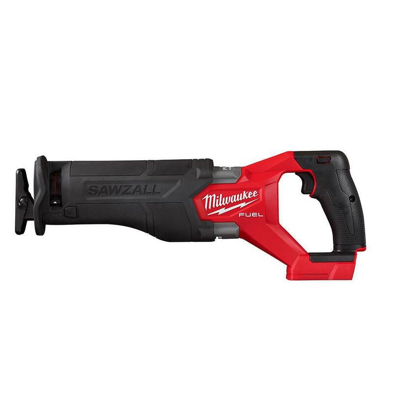 Sierra alternativa inalámbrica Milwaukee M18 FUEL GEN-2 de 18V de iones de litio sin escobillas con (3) baterías de alto rendimiento - 2821-20-48-11-1880-48-11-1862