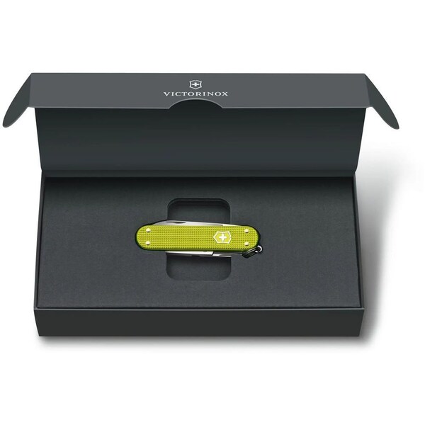 Swiss Army Brands 2023N Victorinox Classic  Alox Electric Yellow Limited Edition 58Mm - VIC-0.6221.L23