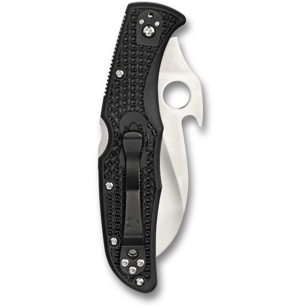 Spyderco 2024 Spyderco Matriarch 2 Lightweight Black Emerson Opener Serrated - SPY-C12SBK2W